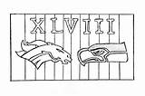 Seahawks Albanysinsanity Broncos Printable Freecoloringpages K5worksheets sketch template