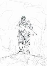 Coloring Pages War Gears Getdrawings sketch template