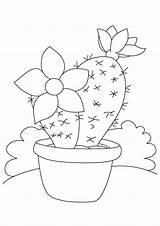 Cactus Coloring Pages Peruvian Apple Parentune Worksheets Printable Books sketch template