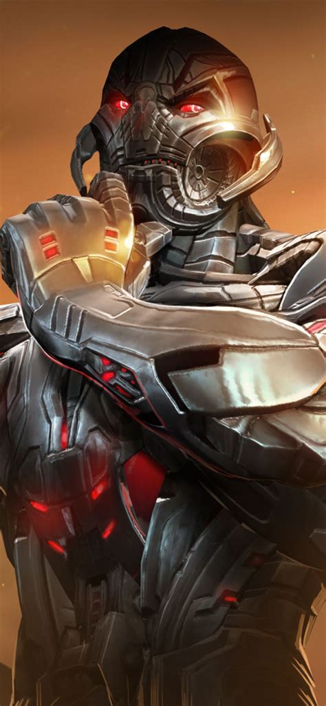 1125x2436 Ultron Marvel Contest Of Champions Iphone Xs Iphone 10 Iphone