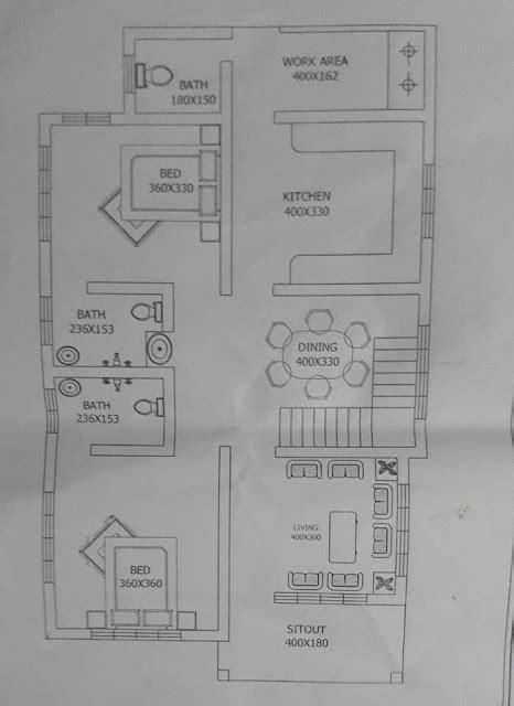 budget  bedroom  home plan suitable  lengthy small plot kerala home planners