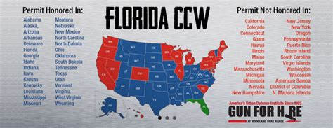 florida concealed carry map printable maps