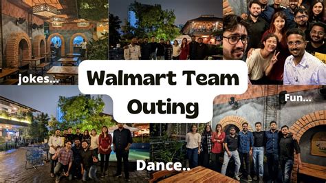 walmart software engineers team outing youtube