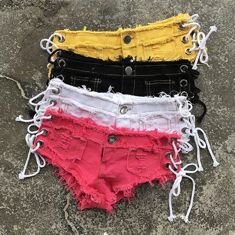 Women Ripped Hole Denim Jeans Shorts Female Sexy Club Party Shorts