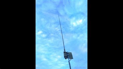 ham radio 7 to 55 mhz vertical hf antenna low profile video 1 youtube