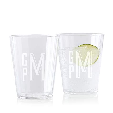 Acrylic Water Glasses Set Of 4 Mark And Graham