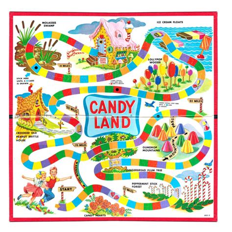 printable candy land board
