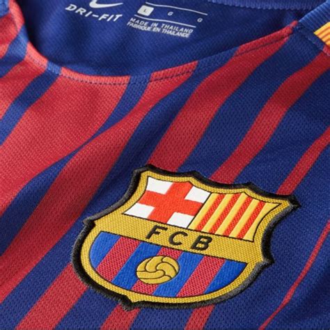 barcelona home shirt  officially launched