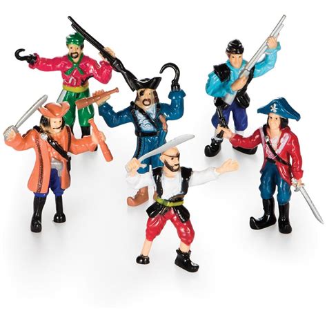 pirate figurine set  count