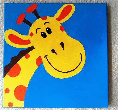 easy canvas painting ideas  kids room  butterfly canvas