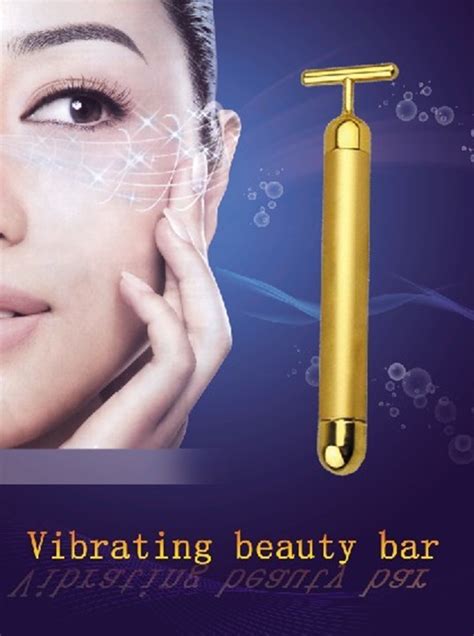 beauty bar 24k golden pulse facial massager
