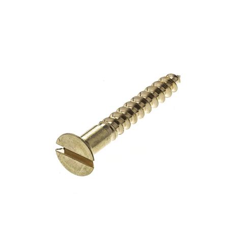 Brass Slotted Wood Screws Csk Head Brass Screws Cups And Stainless