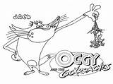 Cockroaches Jack Coloring Printable sketch template