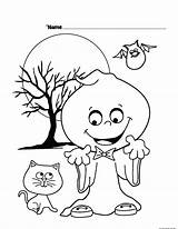 Halloween Coloring Pages Printable Kids Ghost Silly Print Sheets Casper Book Fastseoguru Color Clipart Freekidscoloringpage Colour Friendly Cute Printables Unicat sketch template