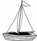 Sailing Little Printable Dxf Svg sketch template