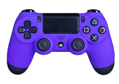 buy playstation  wireless controller vibrant purple soft touch ps remote added grip