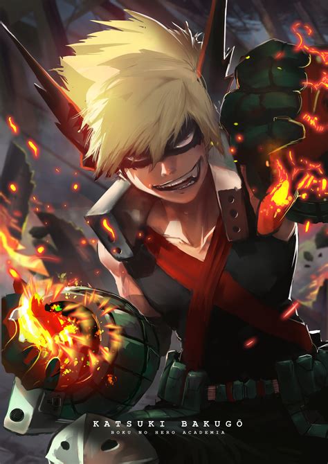 Artstation Fan Art Bakugo Xiaowan Yuki