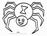 Spider Anansi Spinne Puzzle Coloringhome Ausmalbild Coolest sketch template