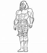 Ausmalbilder Braun Ronin Dxf 2031 Strowman Coloringhome sketch template