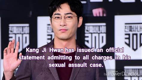 Kang Ji Hwan Admits To All Charges In Sexual Assault Case