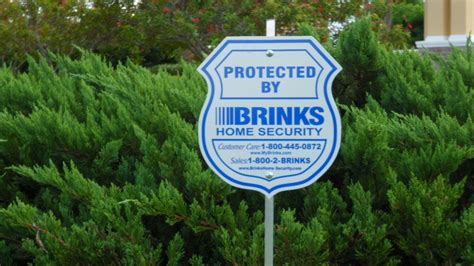 buy adt home security signs  brinks home security alarm system yard