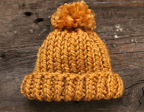 simple baby hat  pom pom simplymaggiecom