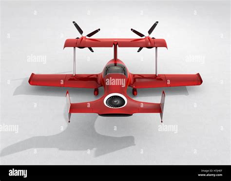 rear view  autonomous flying drone taxi concept  rendering image stock photo alamy