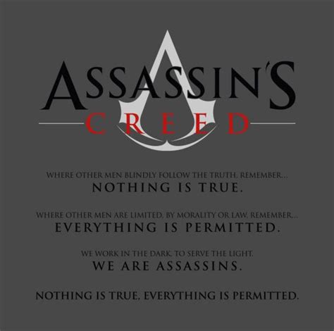 assassins creed motto  assassins creed assassins creed quotes assassins creed tattoo