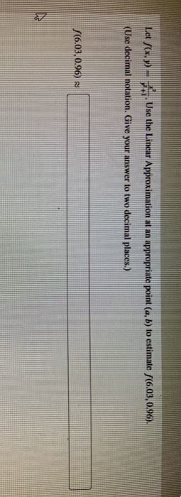 Solved Le Sex – Use The Linear Approximation At An