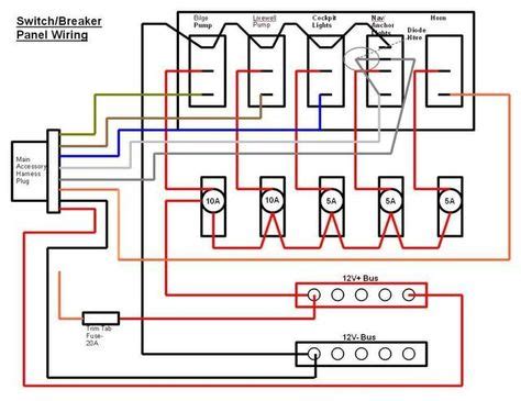 switchbreaker panel wiring diagram circuit breaker panel breaker panel diagram