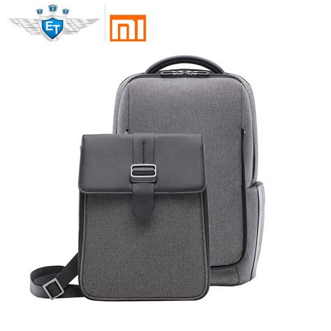 original xiaomi backpack fashion bag  laptop bags ipx polyester large capacity