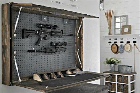 9 Diy Gun Safe Designs To Securely Store Your Firearms Sawshub