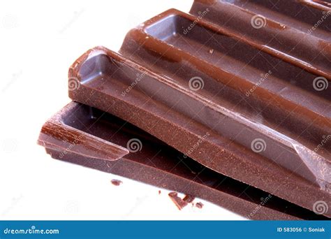 dark chocolate bar stock photo image  close cocoa sweets