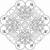 Coloring Pages Mandala Heart Dover Publications Book Mandalas Welcome Doverpublications Sheets Choose Board Mood Valentines Stamping Color Adult sketch template