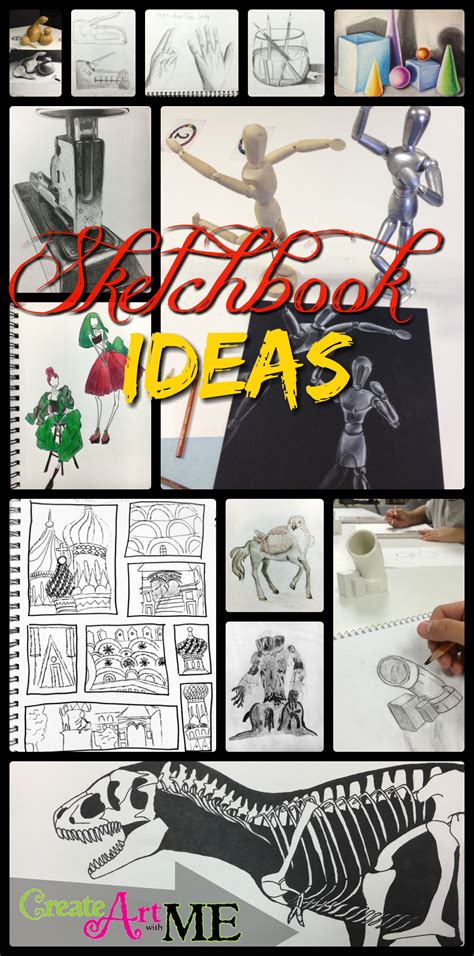 sketchbook ideas create art