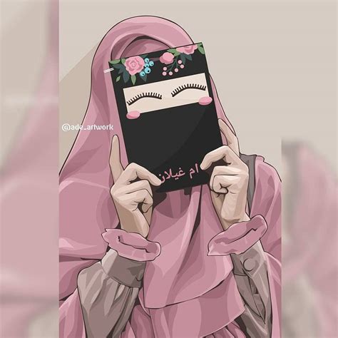 kumpulan kartun hijab muslimah terbaru instagram cartoon hijab