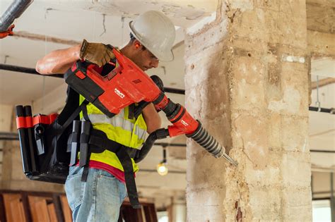 hilti introduces worlds  cordless breaker concrete construction