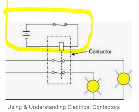 Contactor Wiring Diagram Lighting Wiring Scan