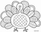 Turkey November Doodle Coloring Thanksgiving Pages Facing Alley Front Has sketch template