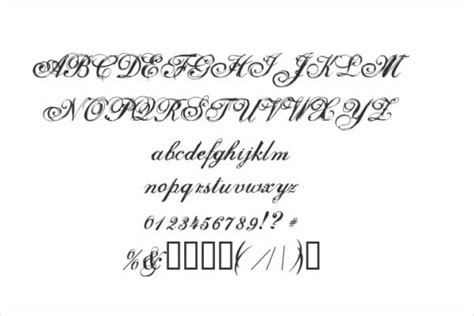 fancy cursive letters  premium templates