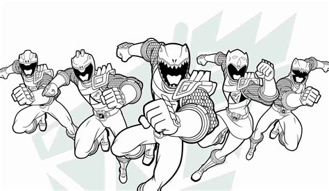 power rangers megaforce coloring pages  getcoloringscom