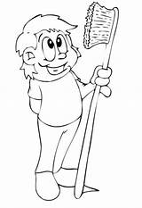 Coloring Pages Teeth Tooth Brushing Popular Library Clipart sketch template