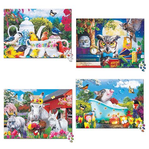 masterpieces wild whimsical   pieces jigsaw puzzles