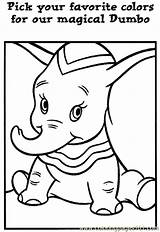 Dumbo Coloring Pages Dombo Disney Printable Kleurplaten Elephant Kids Color Kleurplaat Clipart Online Sheets Fun Cartoons Zo sketch template