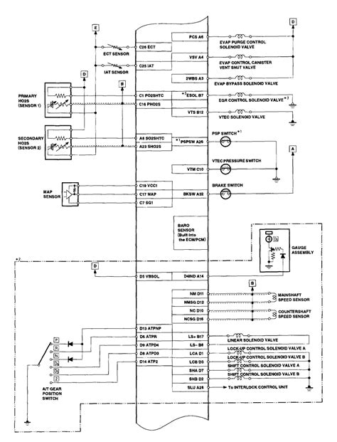 honda civic speed sensor wiring diagram