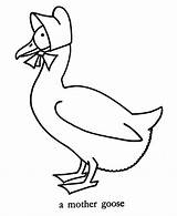 Goose Coloring Pages Color Geese Drawing Kids Animals Birds Animal Print Back Getdrawings Canadian Popular sketch template