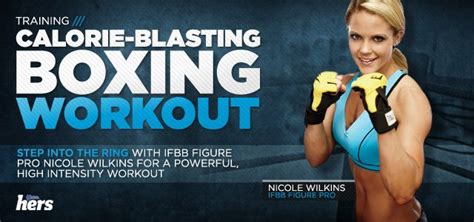 Nicole Wilkins Calorie Blasting Boxing Workout