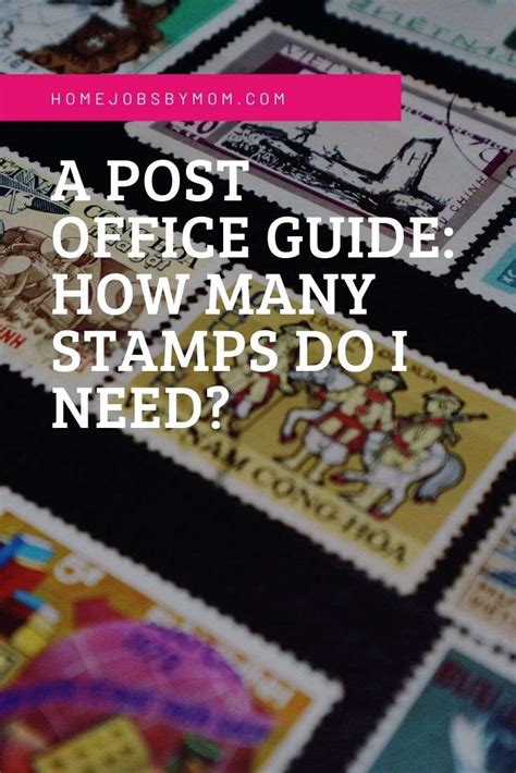 A Post Office Guide How Many Stamps Do I Need