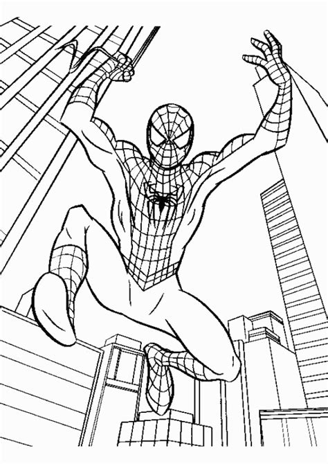 spiderman color sheets coloring pages      check