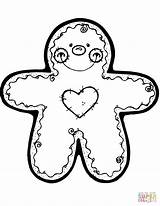 Coloring Pages Gingerbread Man Printable Supercoloring Whitesbelfast Drawing Credit sketch template
